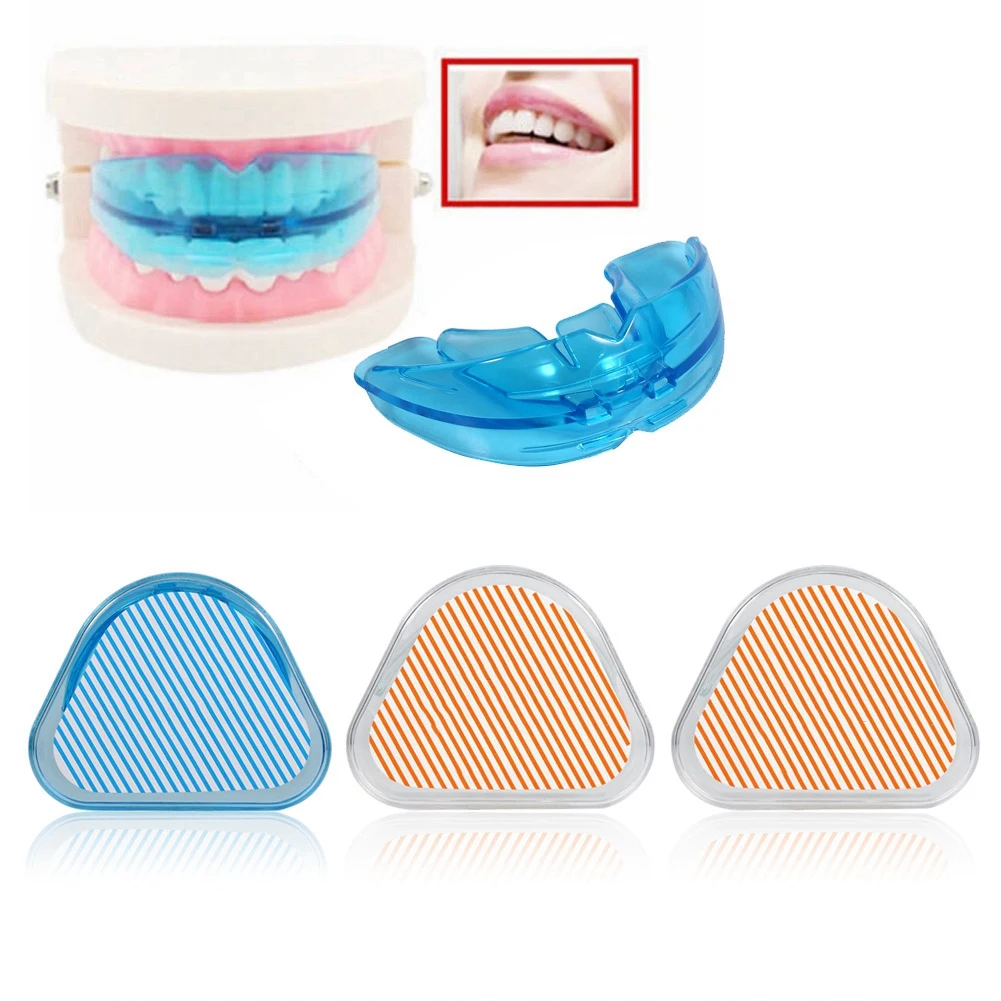 3Pcs Profession Teeth Orthodontic Retainer Dental Health Care Straight Mouthpiece Corrector Improve Facial Shape Tooth Oral Care