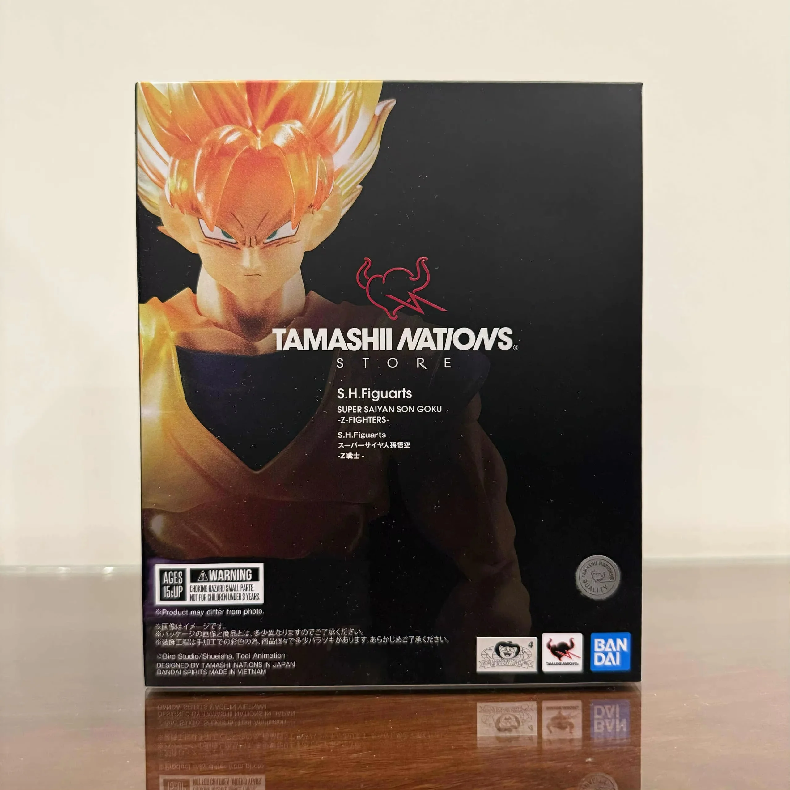 In Stock 15cm Dragon Ball Z Anime Figure Original Genuine Son Goku Tamashii Nations Store S.H.Figuarts Super Saiyan Model Toy