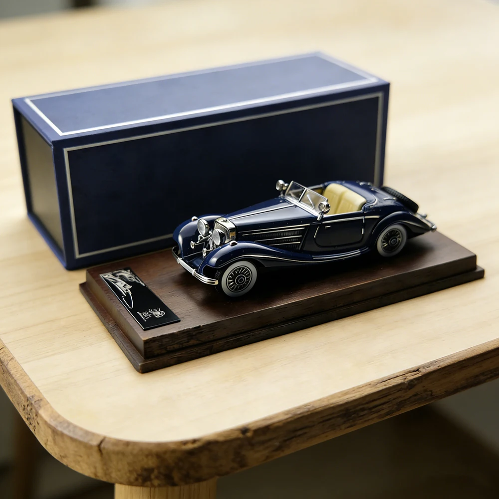 1:64 스케일 합금 모형 자동차 |   클래식 빈티지 500K 다이캐스트 자동차 |   고급 수집용 차량 |   자동차 애호가를 위한 완벽한 선물