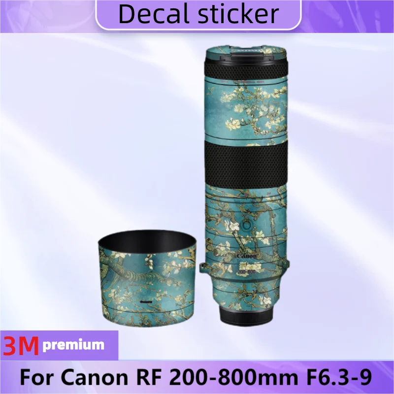 

For Canon RF 200-800mm F6.3-9 IS USM Lens Skin Anti-Scratch Protective Film Body Protector Sticker rf200-800