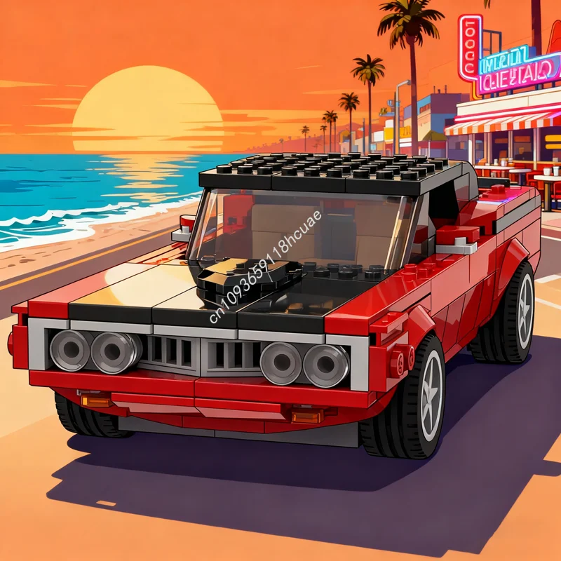 Mastering the Muscle Car Build: A Deep Dive into the MOC Founder S Rock ...