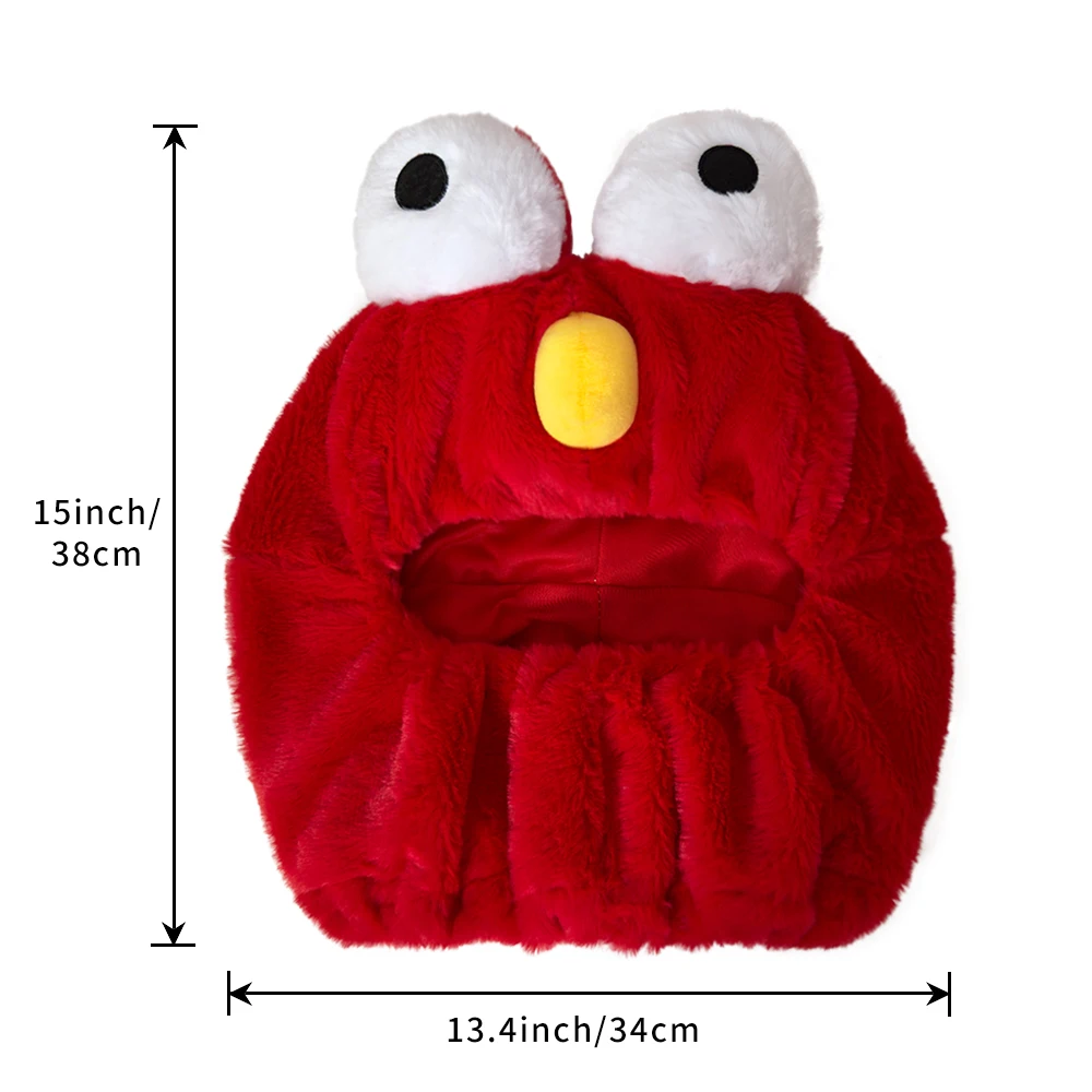 Motorcycle Full Helmet Cover Cartoon Plush Animal Helmet Cover Fabric Protection Funny Helmet Cover Motorcycle Accessories image 3