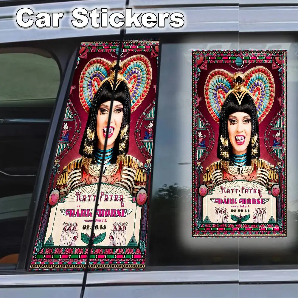 

Singer K-Katy P-Perry автомобильные наклейки B-стойка солнцезащитный крем авто центральная колонна крышка царапины декоративные наклейки автоаксессуары