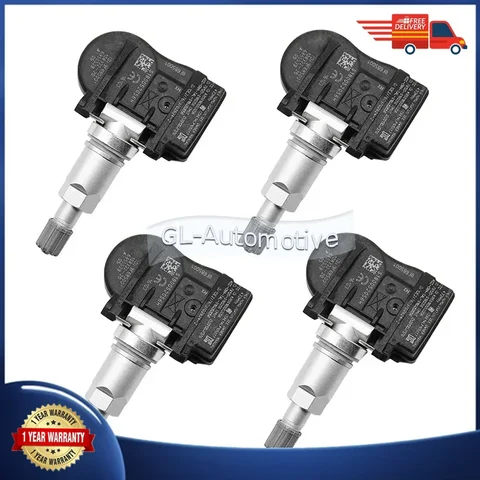 Комплект из 4 датчиков давления в шинах TPMS 36106855539 для Alpina B3 B4 BMW F20 F22 F45 F46 F30 Mini F56 R56 6855539 433 МГц