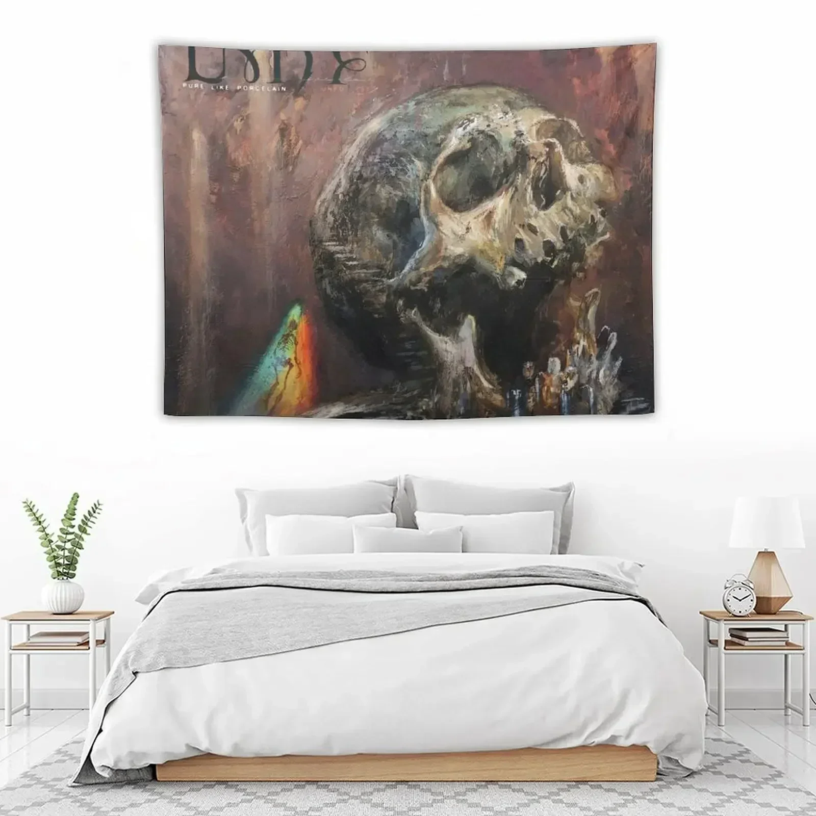 

LMF -ToPure Like Porcelain 2 Tapestry Decorative Wall Room Ornaments Tapestry
