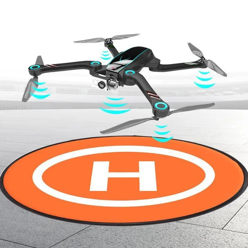 Foldable Landing Pad 55cm for RC Drones – Universal Quadcopter Parking Apron Mat, Drone Accessories for Outdoor Flying