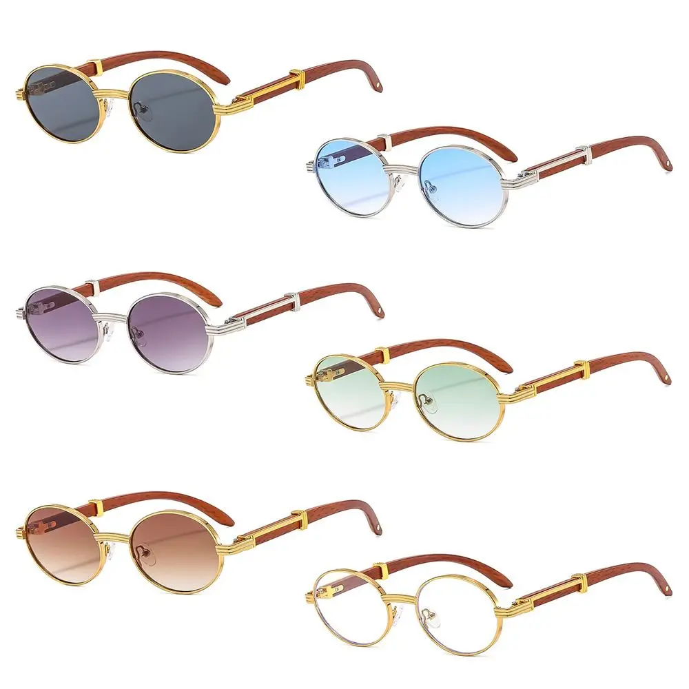 Gafas de sol pesca UV400 redondas – Montura pequeña negra clásica - imagen 4