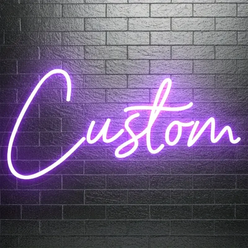 Custom Neon Sign Logo Sign for Wall Handmade Neon Business Sign for Bar Shop Store Club Restaurant Signage Christmas Decoration