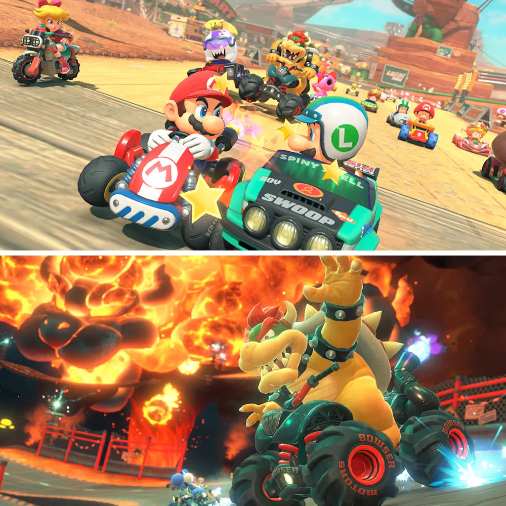 Mario Kart World Nintendo Switch 2 Juegos Ofertas Tarjeta de juego físico Soporte Multijugador en línea Mario Game Switch 2 Edition