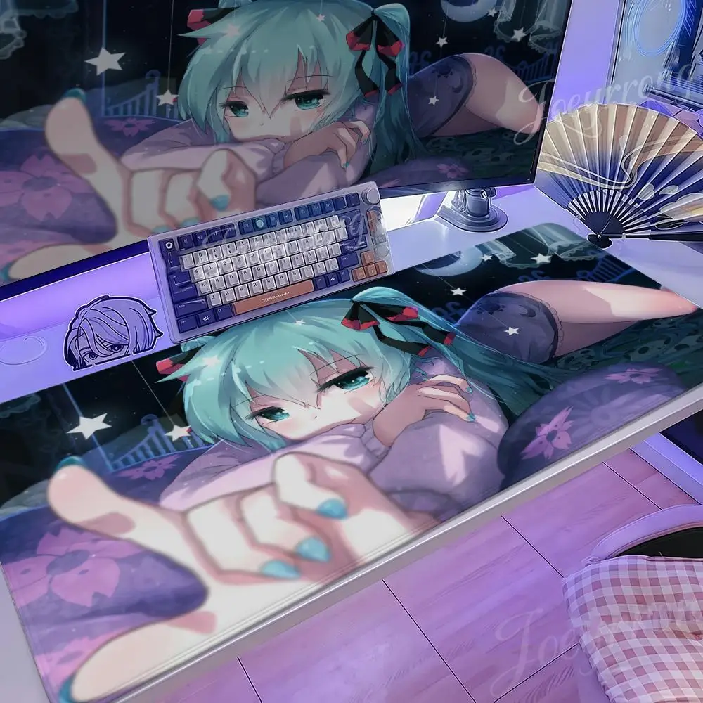 

Mouse Pad Hot Anime 1000x500 Taro Sakamoto Days XXL Large Gaming Non-slip Office Keyboard Mats Desk Mat Miku GIRL