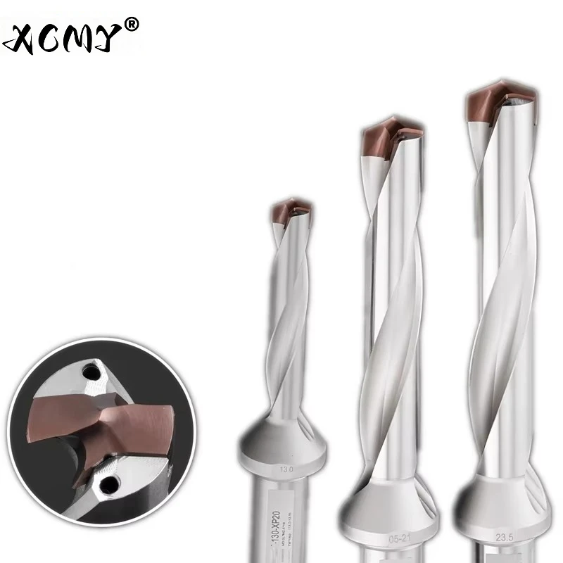 High-speed/high-precision crown drills are compatible with Kennametal KSEM series drill bits