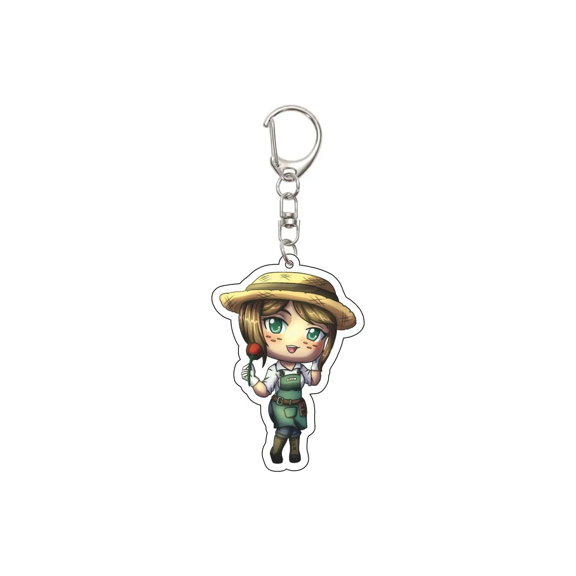 55MM Anime Identity V Keychain Norton Campbell Aesop Carl Freddy Riley Eli Clark Mike Morton Key Chain Christmas Gifts view 5