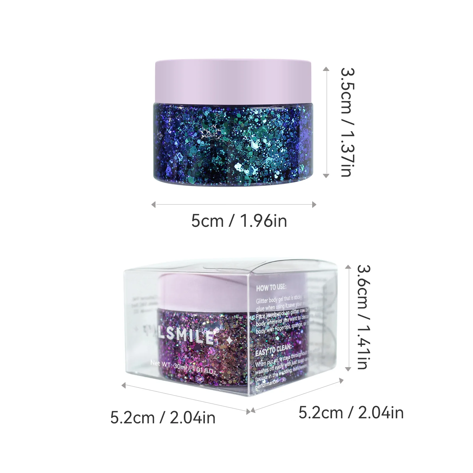 리퀴드 바디 글리터 스팽글, 인어 페이스 글리터 메이크업 스팽글, 헤어 글리터 바디 쉬머, 파티 축제 및 무대용, 1 개