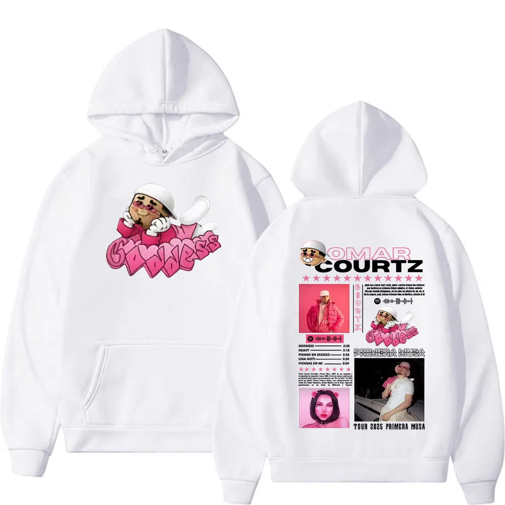 عمر كورتز بريميرا موسى 2025 جولة حول العالم الجرافيك بلوزات الرجال النساء خمر القوطية الهيب هوب هوديي هوديس عادية عالية الجودة #6