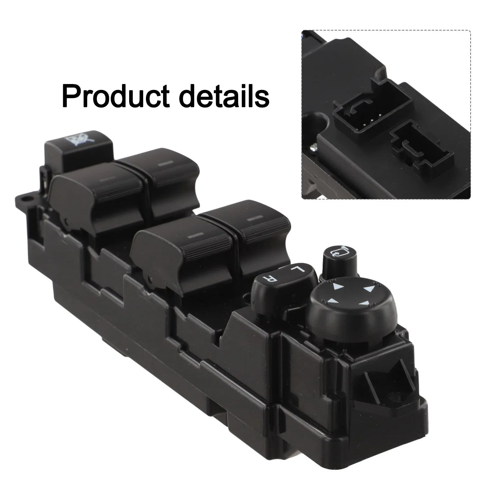 

Window Master Switch Master Control Switch Stable Performance Switch High Reliability Component For Mazda 6 Estate