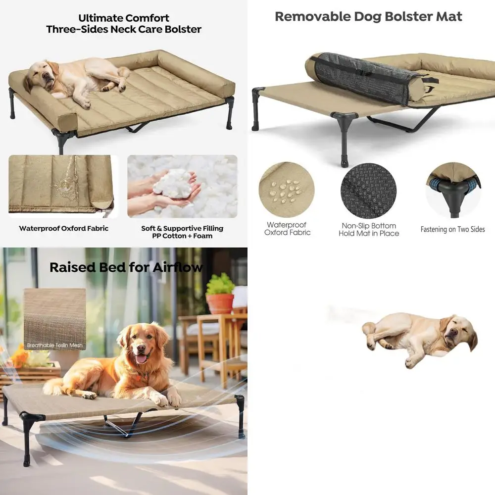 Elevated Dog Bed Wi…