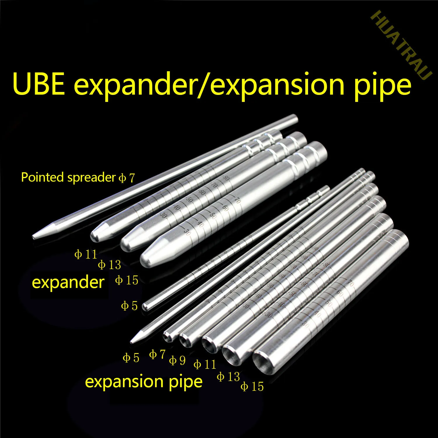 

UBE dilator Progressive cannula Six stage distractor Vertebral decompression rod spinal Two-channel spinal endoscope orthopedic