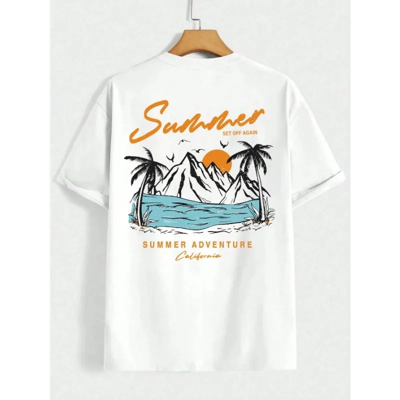 Year-round essential casual tee. Simple solid color crew neck short sleeve, gentle skin-friendly for everyday wear.
