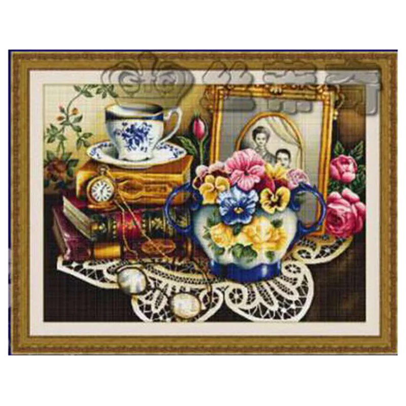 

ZZ2322 DIY Craft Cross-stitch embroidery sets Needlework Cross stitch kits threads Flowers diy hobby 14ct 18ct 11ct Stich Hobby