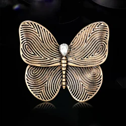 Vintage Enamel Butterfly Brooches for Women Unisex Insect Pins Event Party Luxury Gifts Backpack Decoration Clothes Accessories