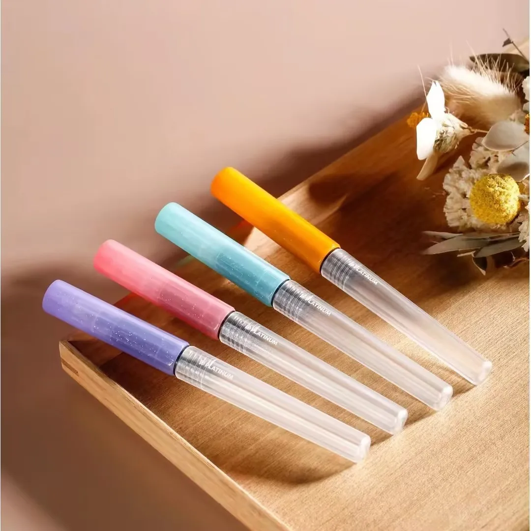 PLATINUM Small Meteor Pen Season Language Limit PQ-200 Primary School Students Can Replace The Ink Sac, Ink Pen EF, F Tip