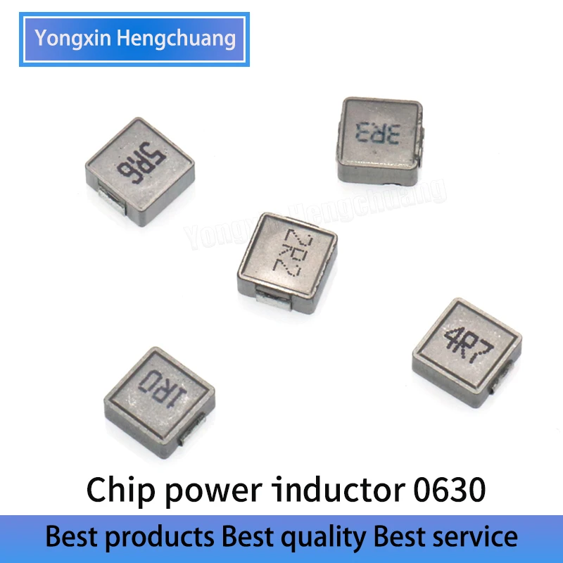 20PCS 0630 integrated inductor 1/1.5/2.2/3.3/4.7/6.8/10/15/22/33/47uH power