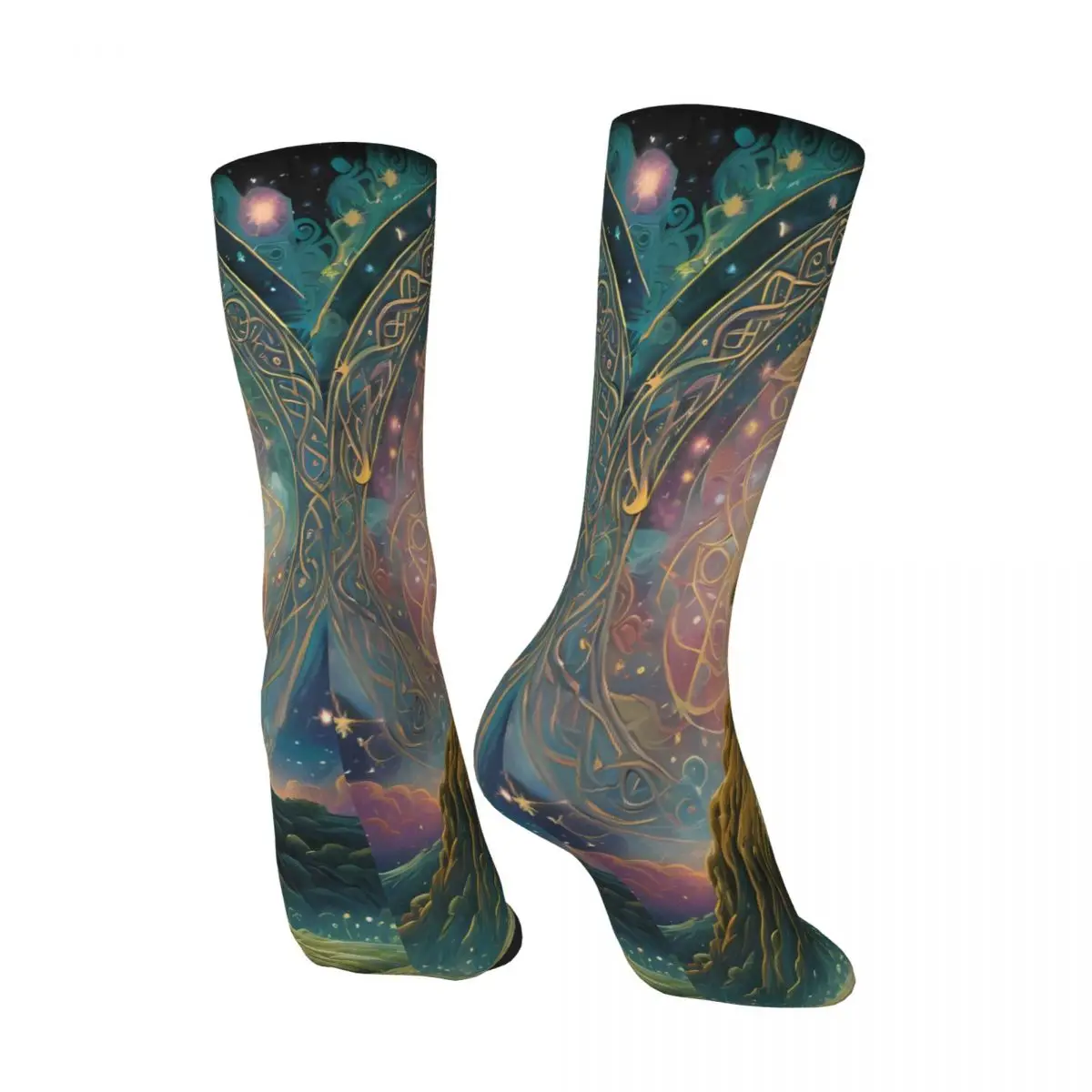 The Tree Of Life Sock Printed Man Polyester