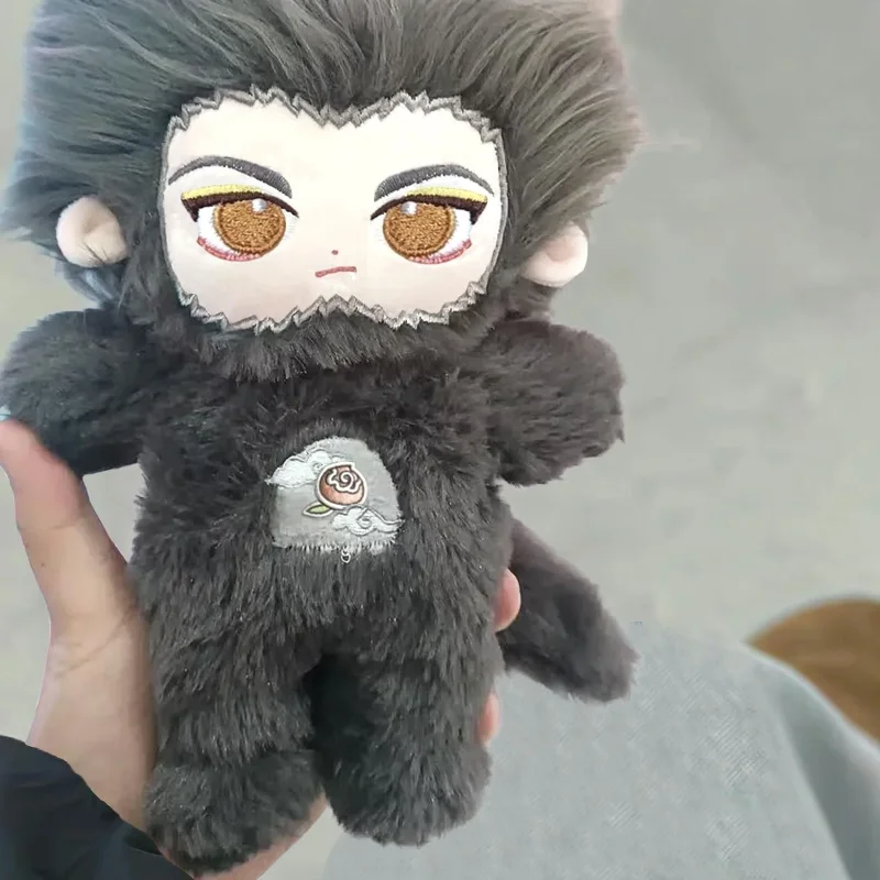 

Stuffed 20cm Black Myth: Wukong Cute Wukong Dress Up Doll Plush Toy for Kids Fan Birthday Holiday Gifts Collect XMAS Decorate