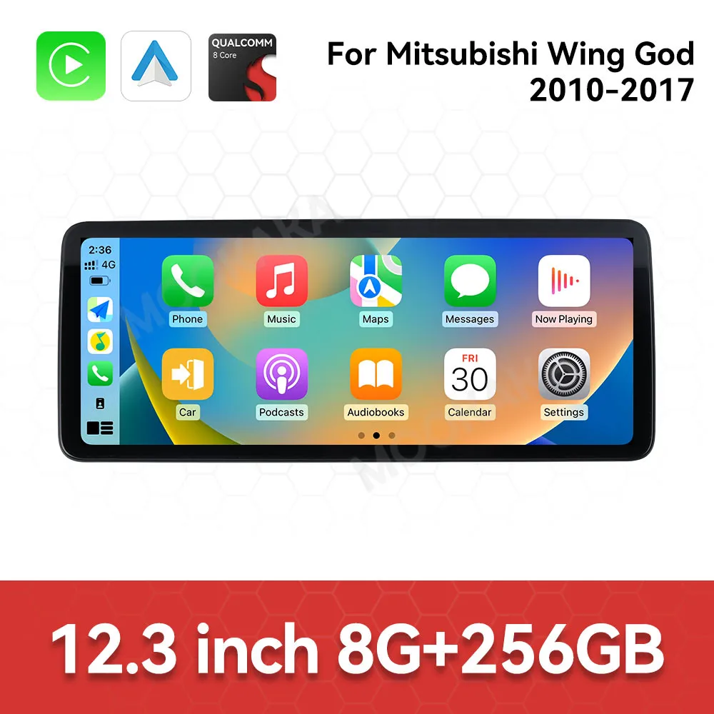 Touch Screen Car Radio For Mitsubishi Wing God 2010-2017 Android GPS Automotive Multimedia Auto Radio Stereo Receiver Head Unit