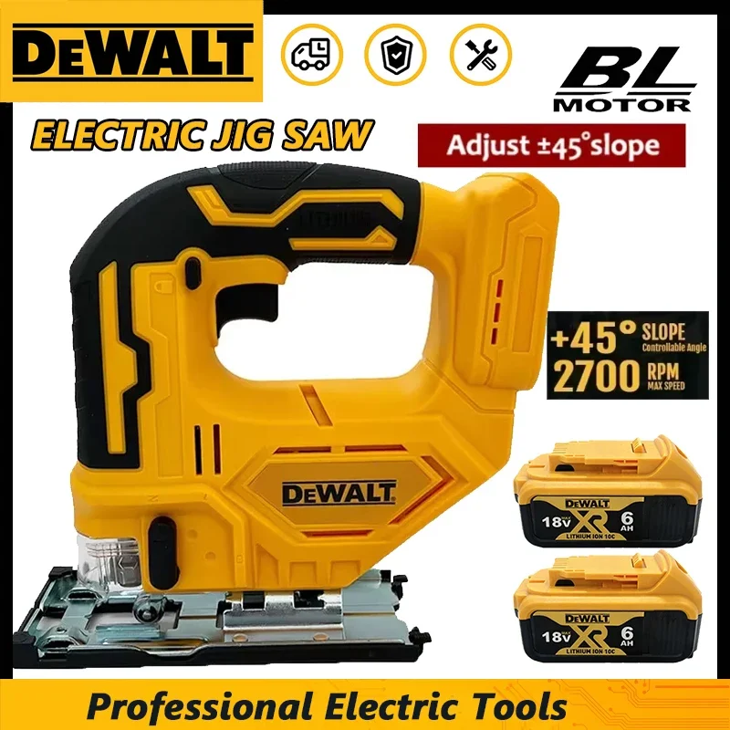 

Аккумуляторный лобзик Dewalt 20В, 2700 об/мин, бесщеточный, портативный, многофункциональный, регулируемый, для работы по дереву