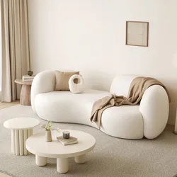 Narożnik leniwe pufy Sofa segmentowa modułowa designerska Italiano kanapa Nordic Lounge Sofa do salonu dom umeblowanie Aire DWH