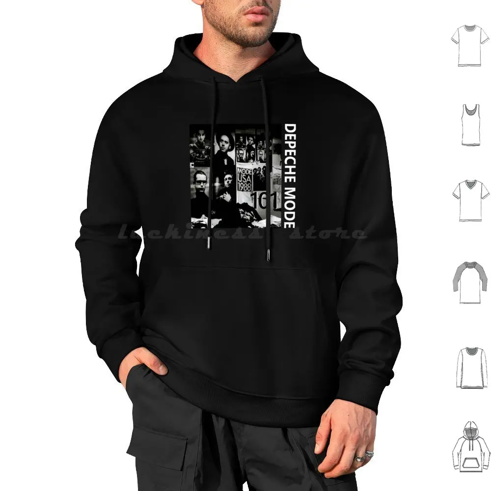 The Musician Mode 2023 , Mode Live Tour Memento Mori Memories 2024 World Tour Hoodie cotton Long Sleeve Logo 2023 2024