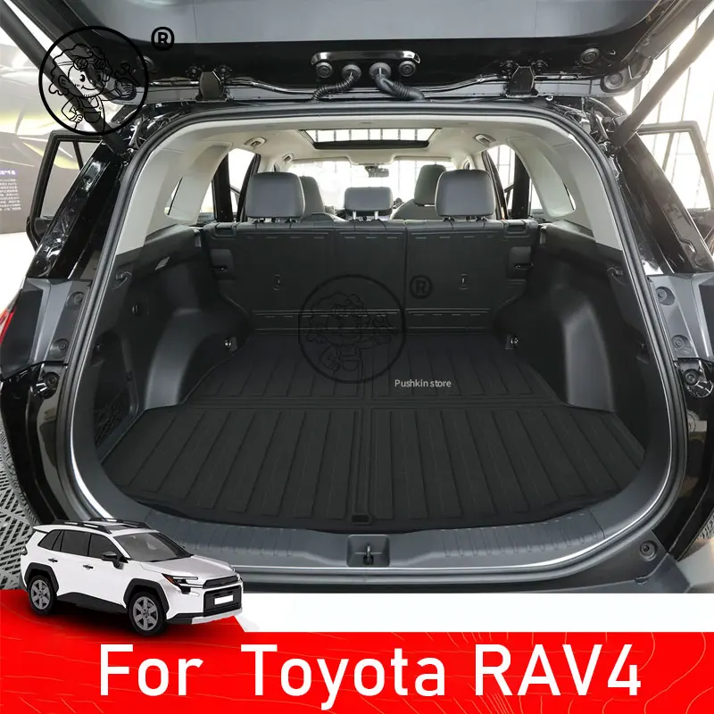 

For Toyota RAV4 XA60 2026 RAV 4 XA60 6TH Hybrid Trunk Mats Custom Fit Cargo Liner TPE Waterproof Cargo Mats Car Accessories