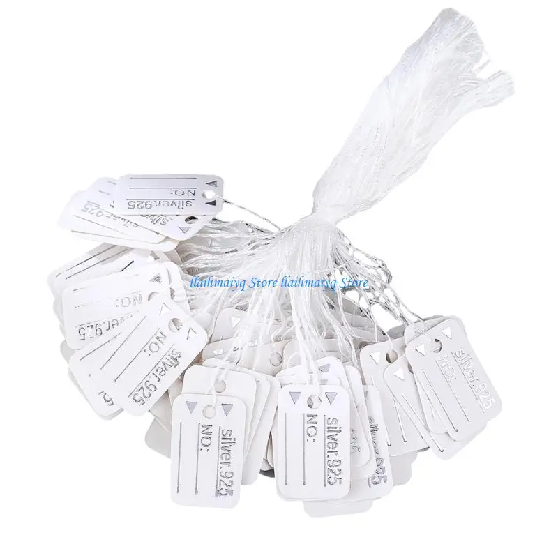 573B Rectangular Shaped Markers for Luxury Watch Jewelry Product Labeling Accessories
