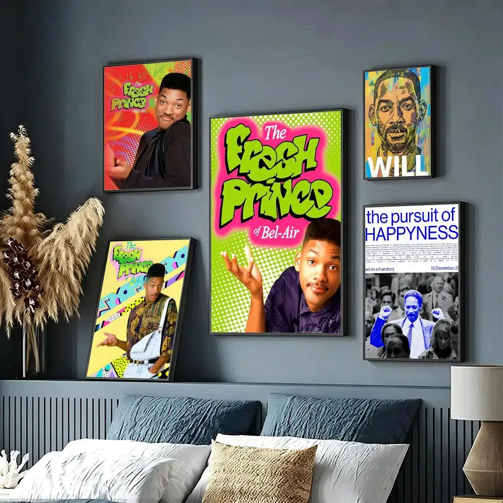 actor Will Smith Poster HD Poster Sophisticated Modern Aesthetic Wall Art For Living Room Bedroom Office Cafe Decor