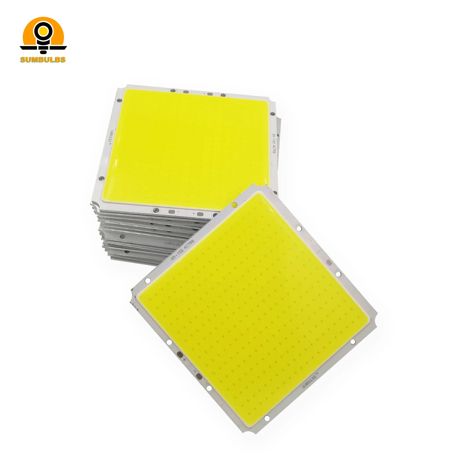 DC 12V Input 100x95MM 50W COB LED Panel Light Source for LED Lamp Warm Cold White Matrix Bulb With RF Remote Dimmer