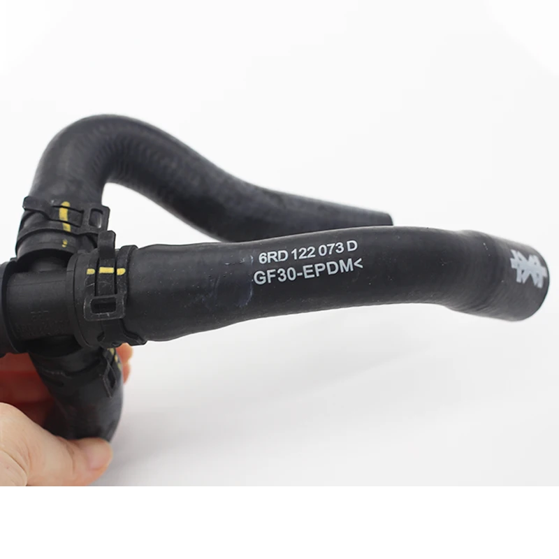 Pipa pendingin Radiator 6RD122073D 6RD122073D untuk VW Jetta Polo Santana varian Skoda mesin pendingin selang air 6RD 122 073 D