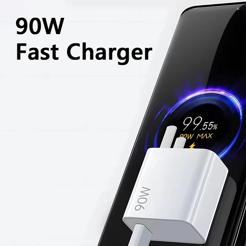 Xiaomi 90W 6A Turbo Fast Wall Charger USB Type C كابل شحن لـ Xiaomi 11 12 Lite 13T 14 Ultra Redmi Note 11T 12T 13 15Pro جديد #2