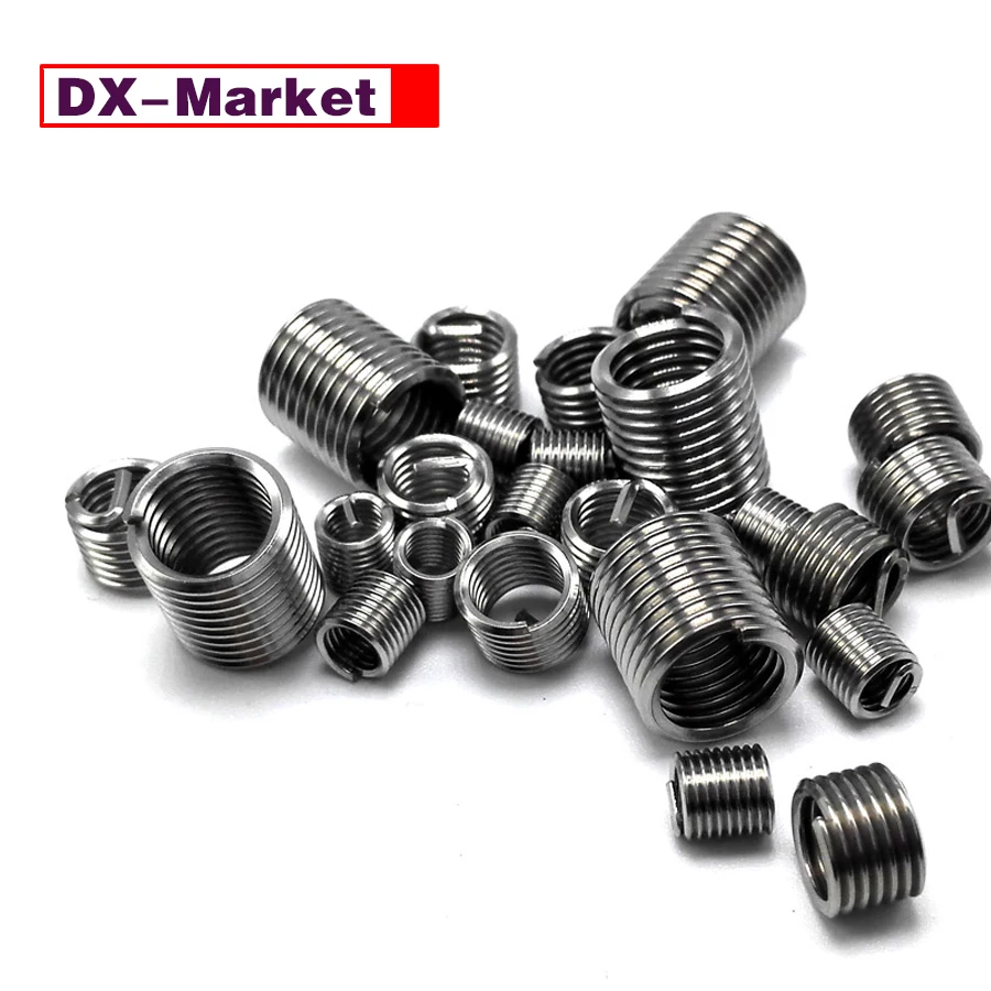 M3-M12 Titanium Thread Inserts Manufactor,TA2 Helicoil Screw Insert Customized ,G016