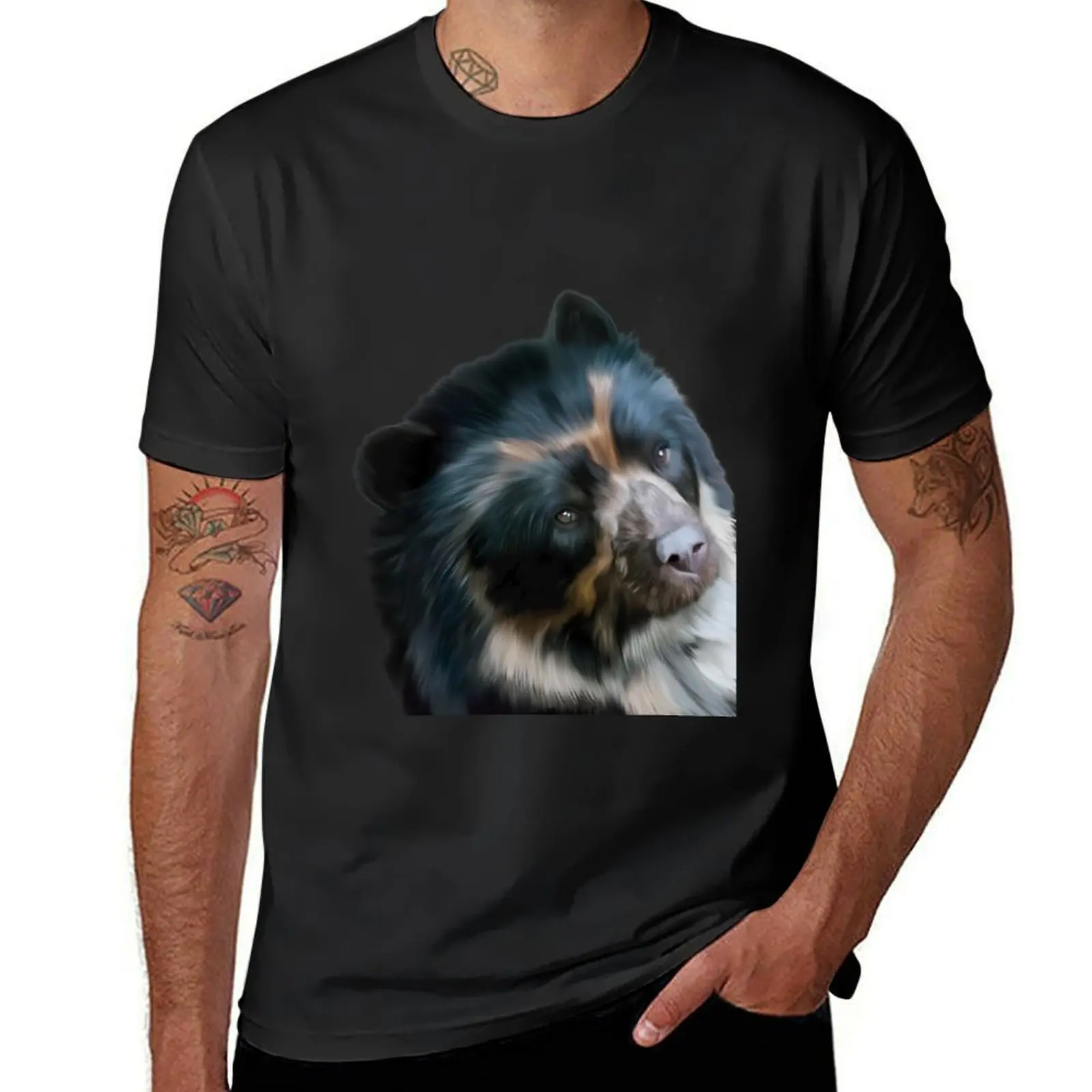 Spectacled bear T-Shirt cute tops graphics sweat t shirt for men