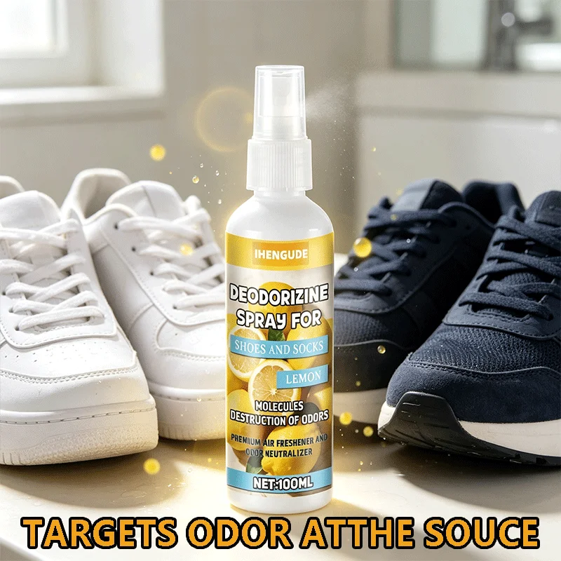 Shoe Deodorizer Spray 50ML Odor Neutralizer For Sneakers Boots Socks Foot Freshener