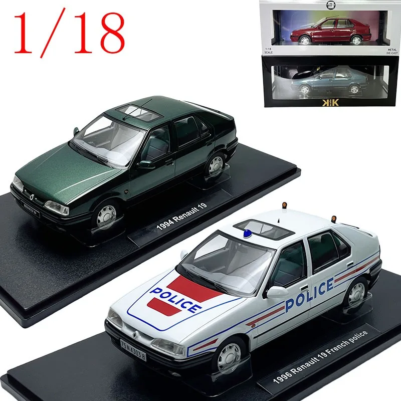 

Triple9 Diecast 1/18 Scale 1994 Renault 19 16V Chamade Alloy Car Model Toys for Boys Gift（There Are Both Flaws and No Flaws）