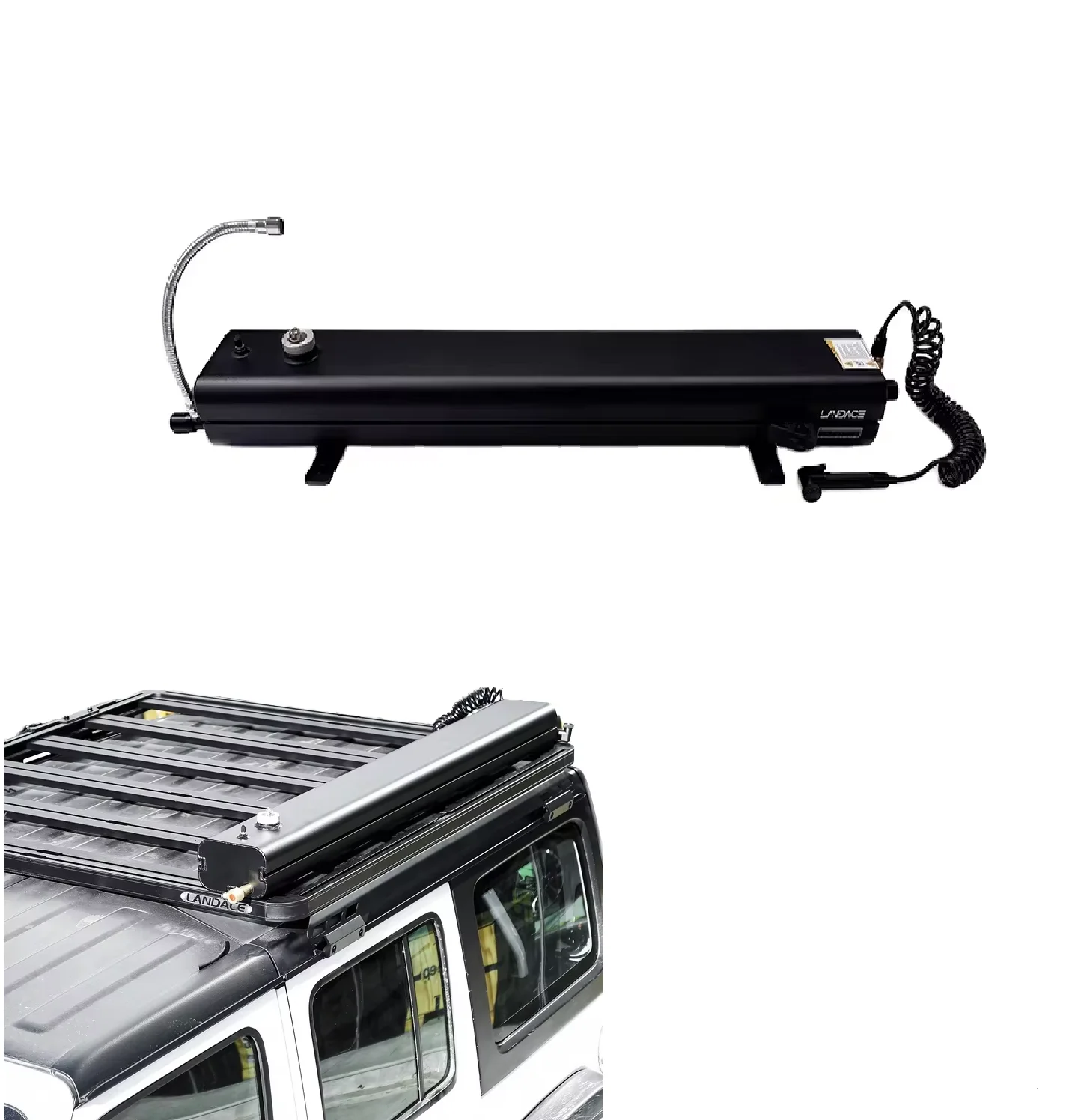 Solar Heated 20L 26L 30L 36L Outdoor Camping Water  Aluminum Material for Shower