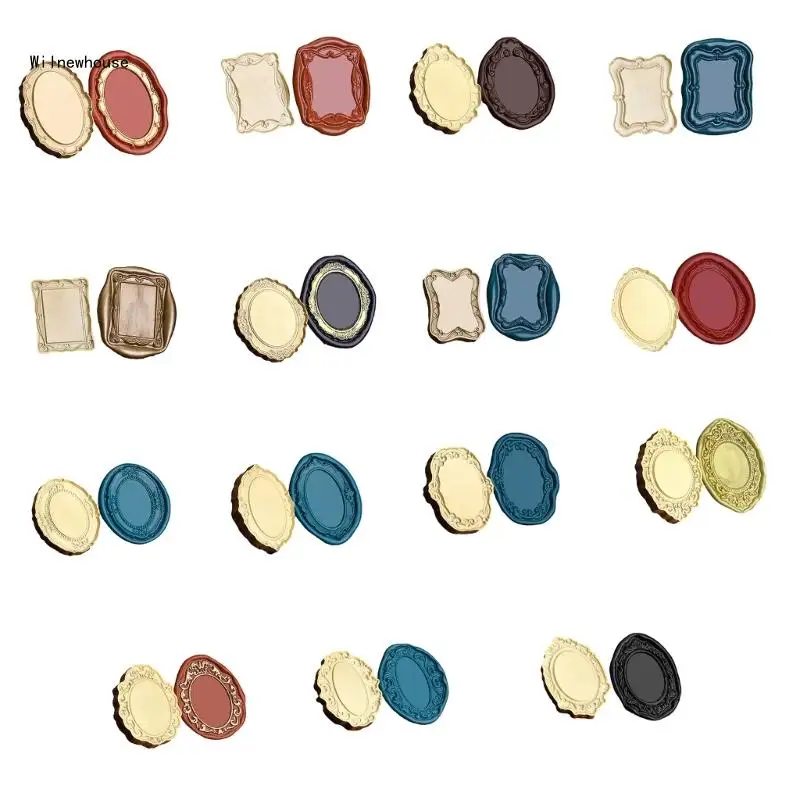 

Sealing Wax Stamp Head for Seal Envelope Invitation DIY Scrapbooking Photo Frame Seal Stamp Head Replacement for Cards Dropship