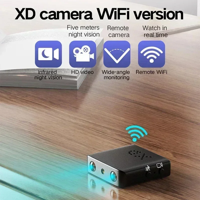 V380 Pro Mini WiFi Camera 1080P Smart Wireless Camcorder HD Espia Night Vision Motion Detection Invisible Portable Smallest Cam