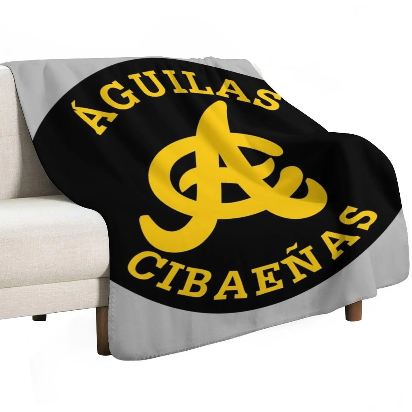 Aguilas Cibae?as Jersey Throw Blanket Decorative Throw Luxury Thicken Multi-Purpose Luxury Luxury Brand Polar Blankets