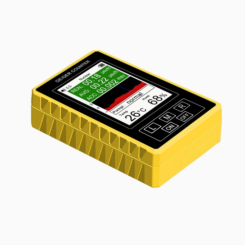 Détecteur de rayonnement électromagnétique ABKN-XR3 Pro, compteur Geiger, dosimètre semi-fonctionnel, compteur EMF Β Schlaf, testeur de rayons X bêta Gamma