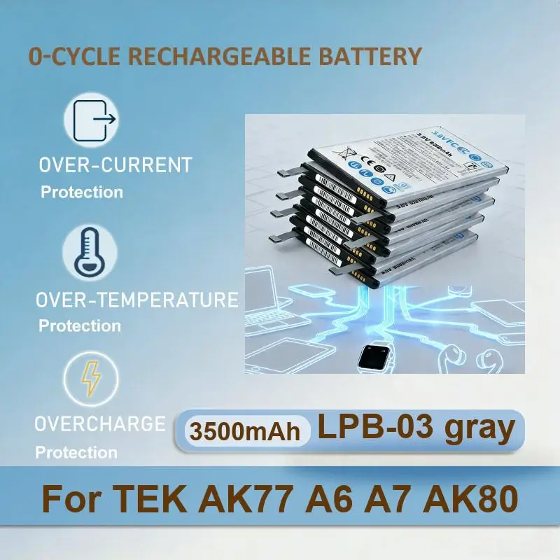 Battery For TEK AK77 A6 A7 AK80