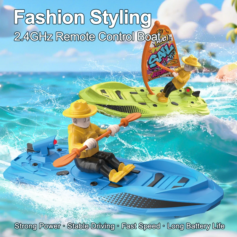 

Remote control boat high-speed speedboat model boat boy water toy super large electric high horsepower waterproof summer
