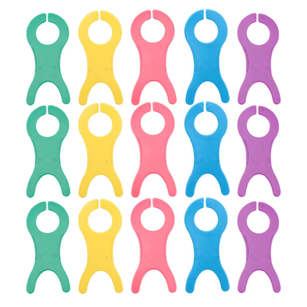 25 قطعة بكرات غزل على شكل سمكة إبداعية لمشاريع الحياكة والنسيج ذاتية الصنع أداة حرفية خفيفة الوزن محمولة سهلة الاستخدام